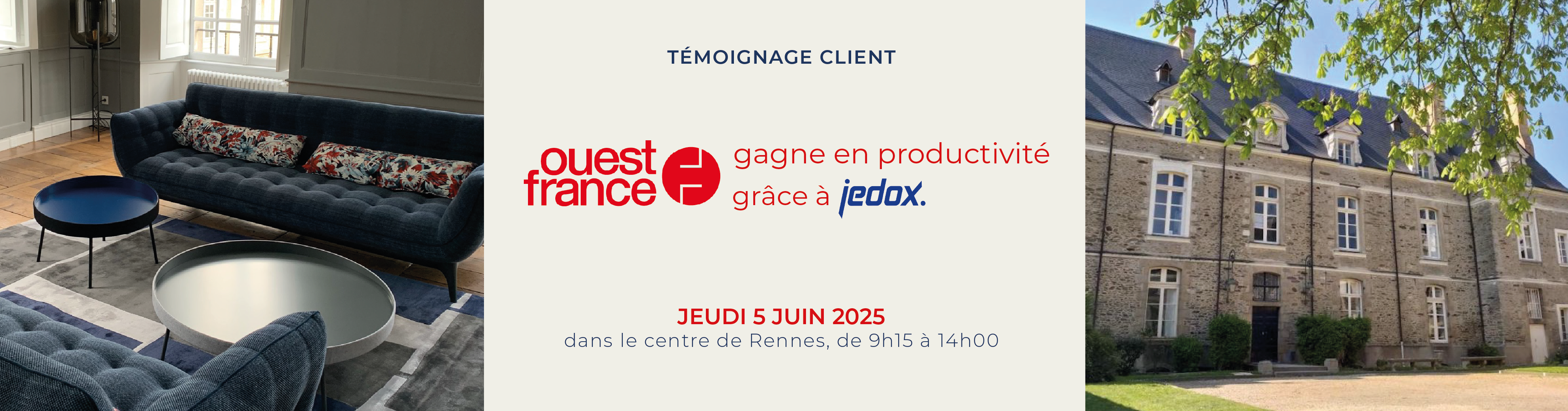 Ouest France gagne en productivité grâce à Jedox