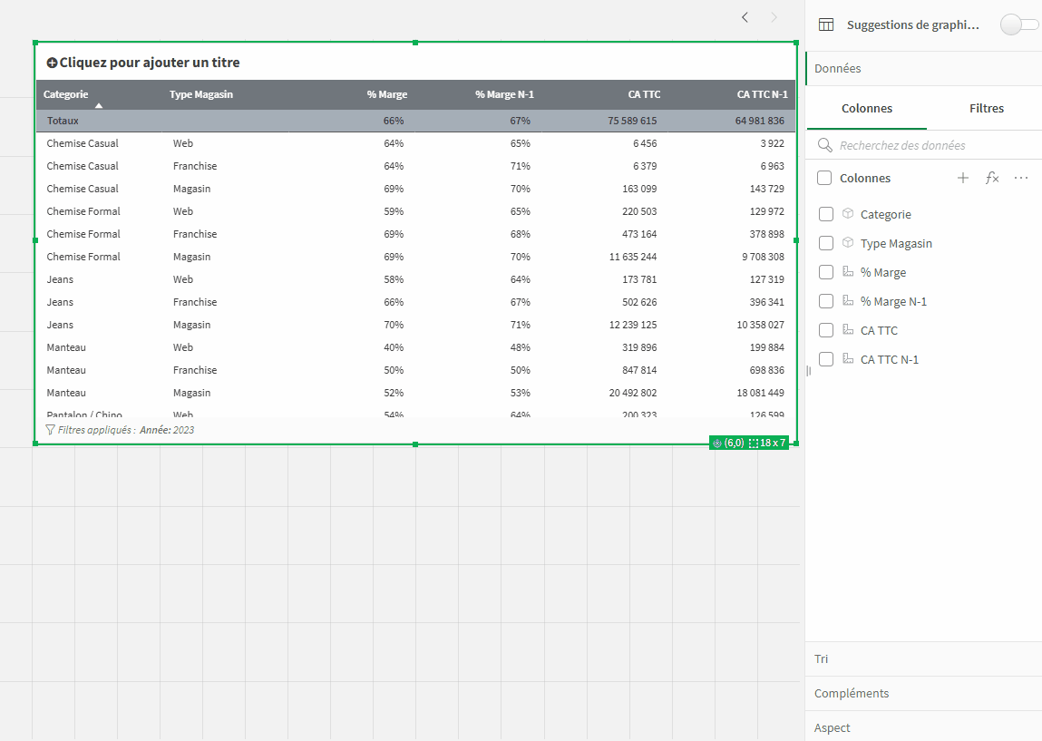 Qlik Cloud Juin 2026 - TableSimple
